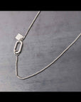 【GOTI】 ROUND MICRO PLATE CHAIN NECKLACE_CN715