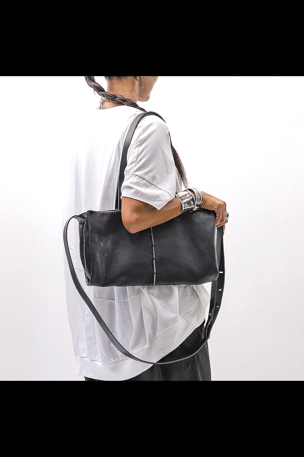 【VB Valentina Banella】 2WAY RECTANGLE SHOULDER BAG