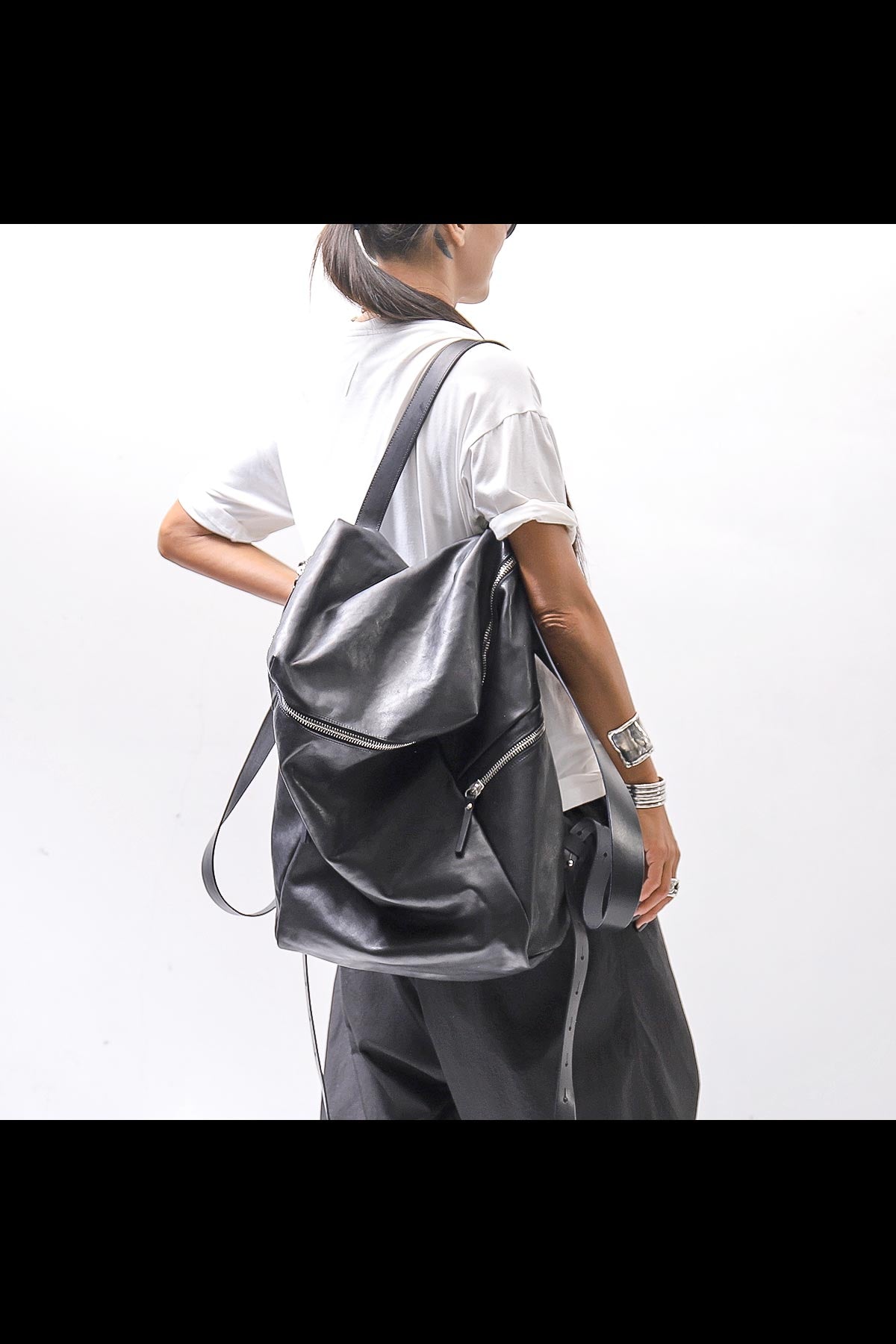 【SHOTO】 2-WAY HORSE LEATHER SHOULDER & BACKPACK