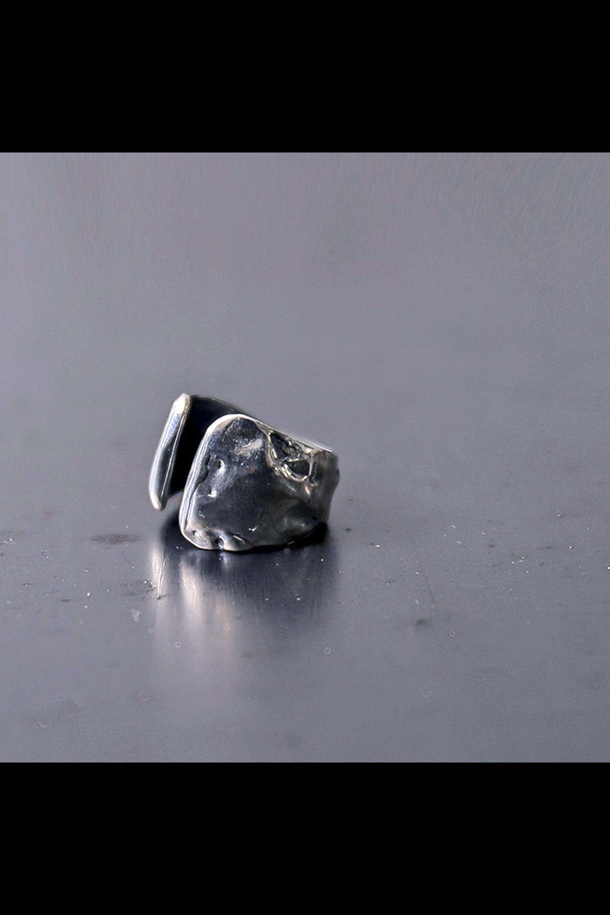 【Rusty Thought】 2WAY SILVER EAR CUFF&amp;PINKY RING_RT04