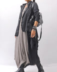 【studio b3】 MULTI-WAY PANTS&SKIRT DRESS NB2088_SAND OLD DYE