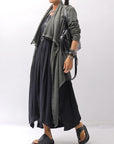 【studio b3】 MULTI-WAY PANTS&SKIRT DRESS NB2088_BLACK