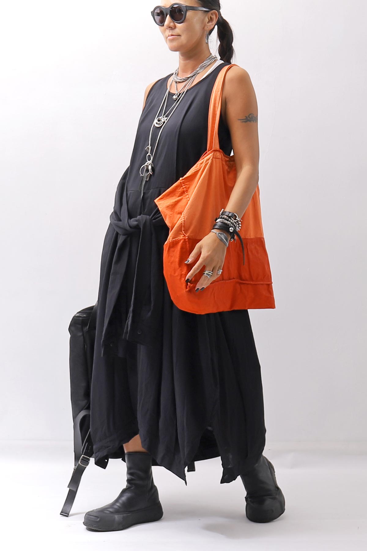 【studio b3】 MULTI-WAY PANTS&amp;SKIRT DRESS NB2088_BLACK