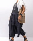 【studio b3】 UNISEX LIGHT COTTON PANTS NB2090_BLACK