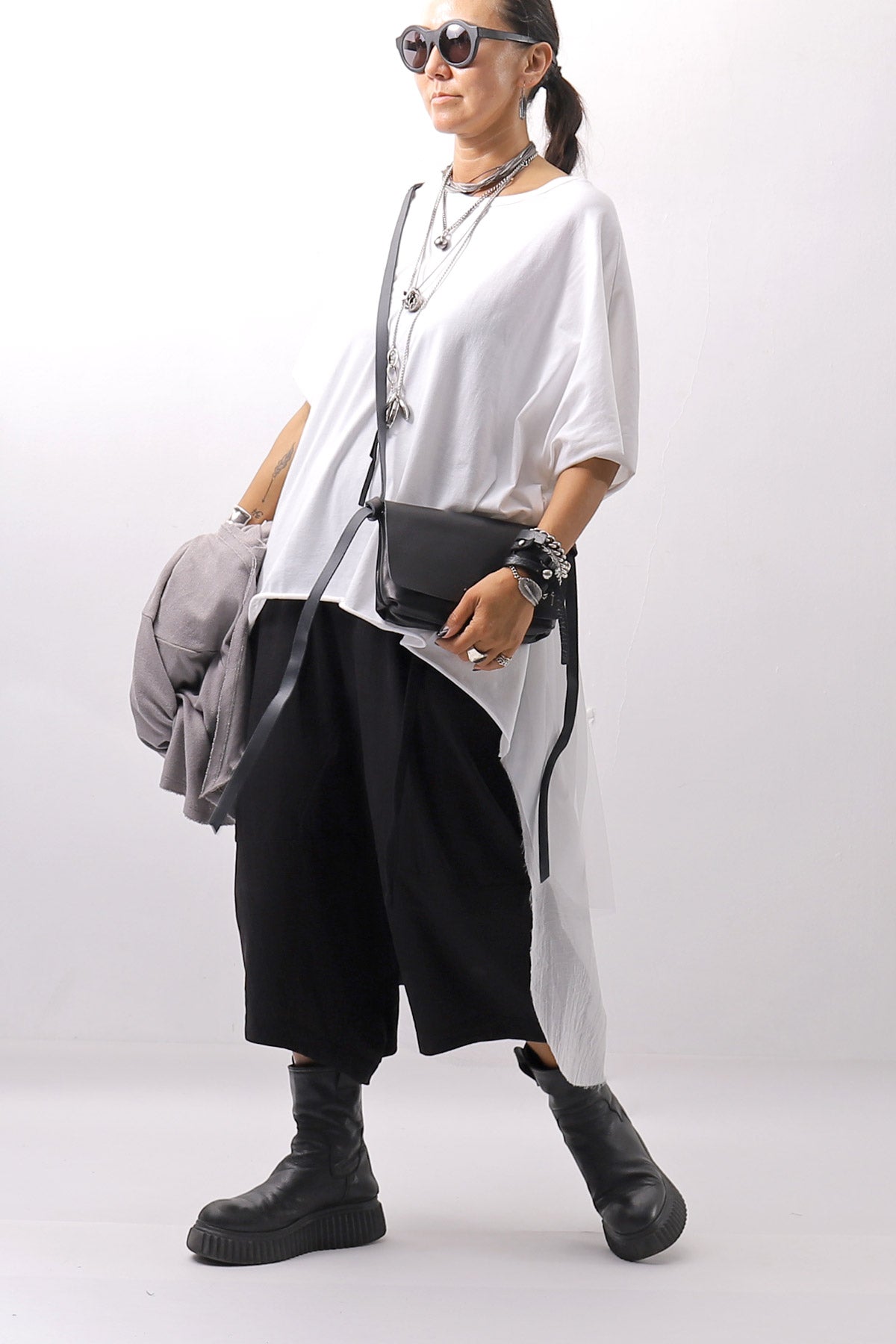 【DANIELE BASTA】 FLAP WALLET POUCH DBM008_BLACK