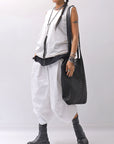 【DANIELE BASTA】MULTIWAY LONG STRAP TOTE BAG DBM005_BLACK