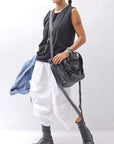 【DANIELE BASTA】2WAY SQUARE LARGE CAPACITY SHOULDER BAG DBM002_BLACK
