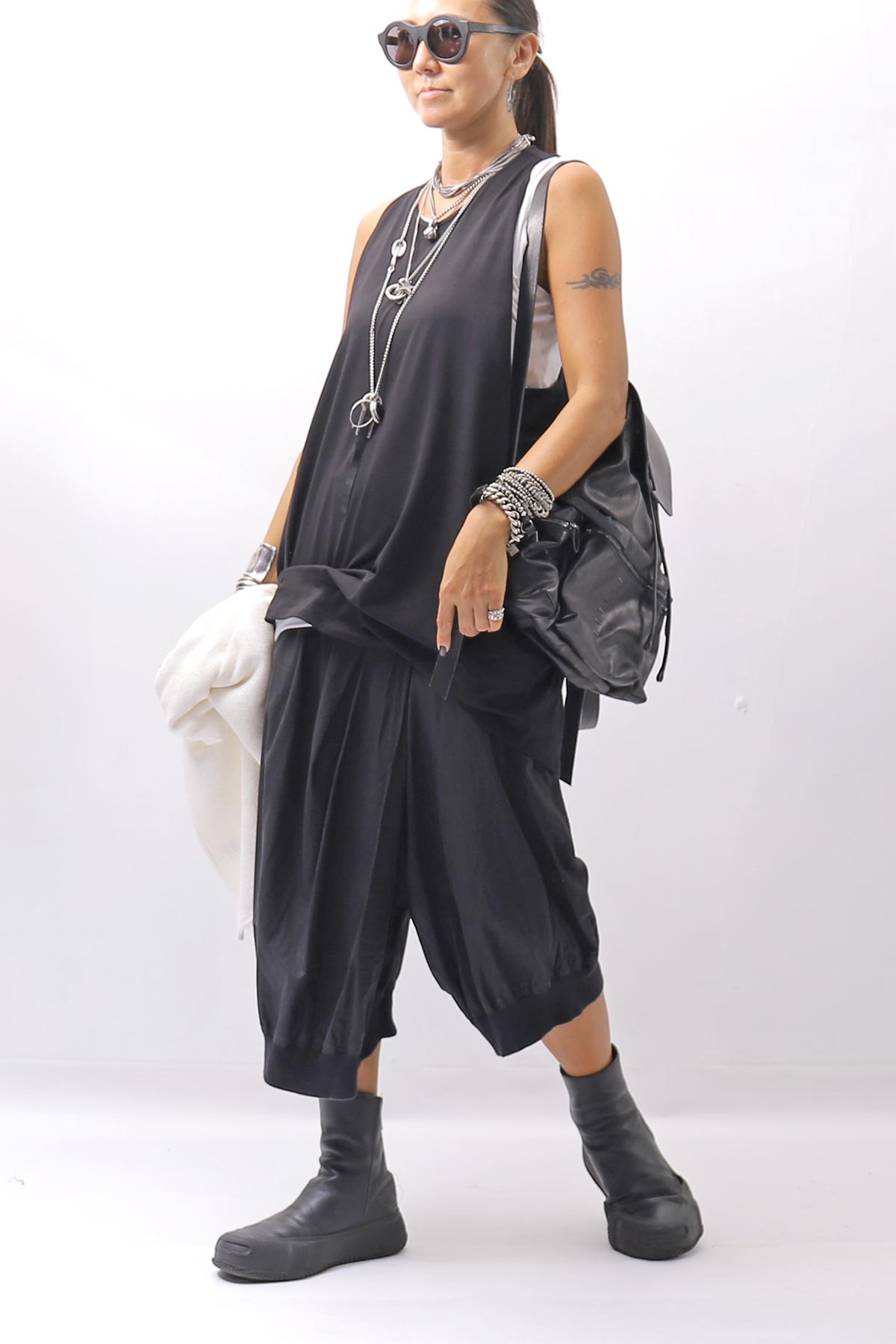 【DANIELE BASTA】 3 POCKETS BACKPACK DBM011_BLACK