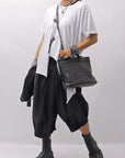 【DANIELE BASTA】 2WAY MINI TOTE HAND BAG DBM014_BLACK