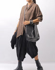 【DANIELE BASTA】 MULTI-WAY BUCKET TOTE BAG DBM013_BLACK