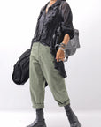 【NOSTRASANTISSIMA】 OVERSIZED DOLMAN SLEEVE DYED BLOUSE C143_GREY FADE