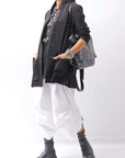 【Primordial is Primitive】 UNISEX STRETCH SHIRT BLOUSON 2026AL_BLACK
