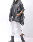 【Primordial is Primitive】 UNISEX STRETCH SHIRT BLOUSON 2026AL_GREY WASH
