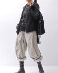 【DANIELE BASTA】 UNISEX 2WAY PATCHWORK SHOULDER BAG_BLACK