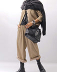 【RUNDHOLZ】 VINTAGE-DYED STRIPED WIDE PANTS_CLAY CLOUD STRIPE