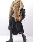 【AGL】 STRETCH LEATHER OVER-THE-KNEE HIGH BOOTS_BLACK