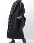 【NOSTRASANTISSIMA】 CASENTINO & TULLE GILET J106_BLACK