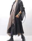 【PLÜ】 SHAPE MEMORY SKIRT PL09_BLACK