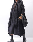 【NOSTRASANTISSIMA】 FRONT BALLOON SKIRT G145_BLACK
