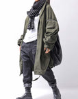 【RUNDHOLZ】 DENIM GLOSS SARRUEL PANTS 103_BLACK GLOSS