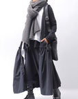 【RUNDHOLZ】 UNISEX RACCOON LONG STOLE_SWAMP