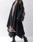 【bajra】 OVERSIZED BACK DRAPE DRESS 159QK01_TAUPE