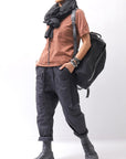【thom/krom】 UNISEX EASY COTTON PANTS MP34_BLACK
