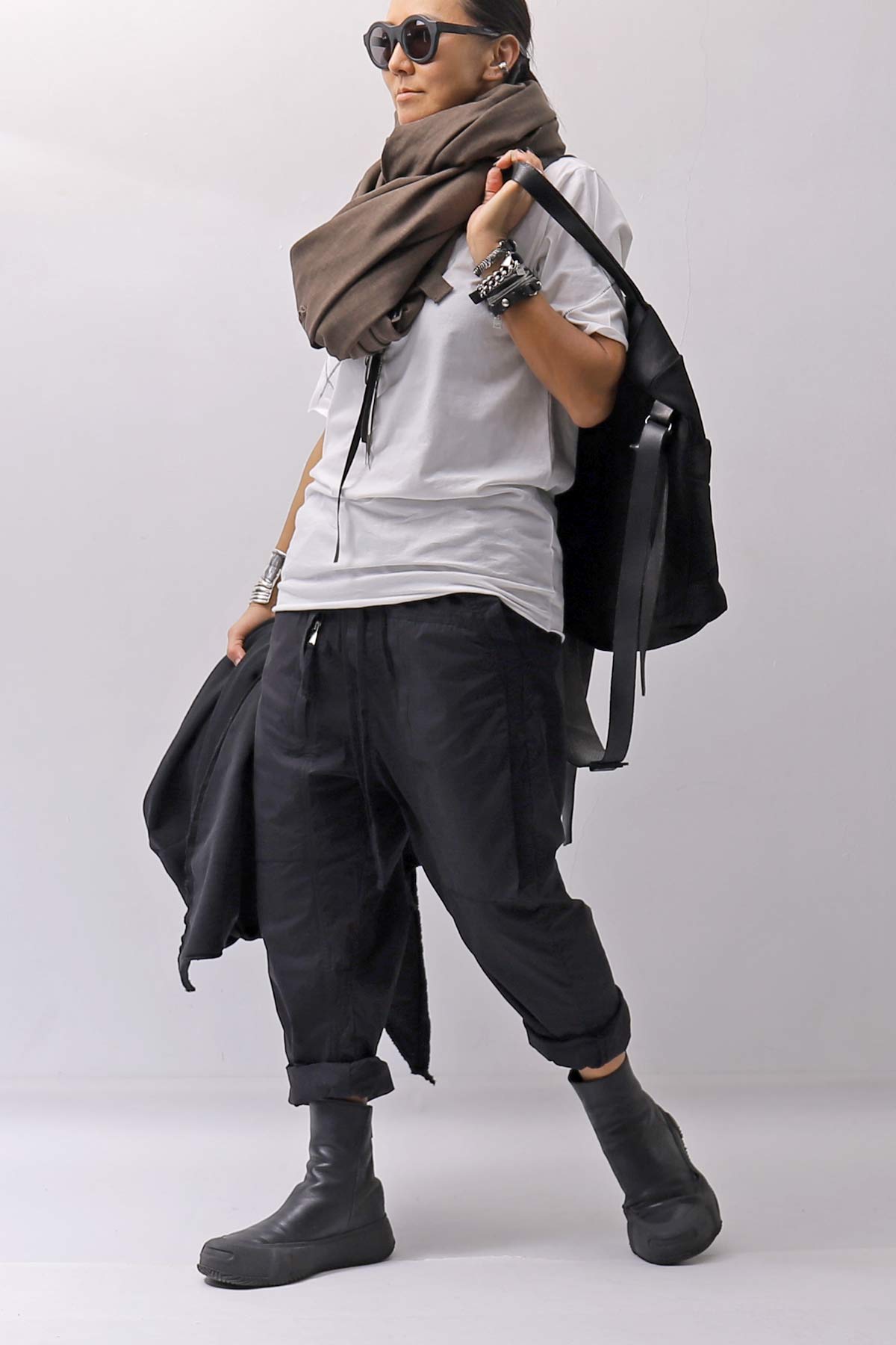 【thom/krom】 UNISEX REGULAR FIT COTTON TEE MTS924_OFF WHITE
