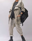 【thom/krom】 UNISEX EASY COTTON PANTS MP34_VEGETAL STONE