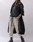 【thom/krom】 UNISEX EASY COTTON PANTS MP34_VEGETAL STONE