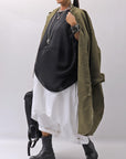 【RUNDHOLZ】MULTIWAY COTTON DRESS _SEAFOAM FOG