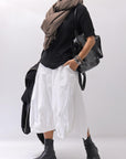 【RUNDHOLZ】 UNISEX BACK FLAP BALOON SARROUEL PANTS _SEAFOAM FOG
