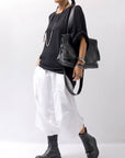 【DANIELE BASTA】 2WAY FLAP SHOULDER BAG_BLACK