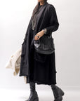 【studio b3】 WRAP LAYERED SKIRT OGB1736_BLACK