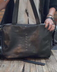 【DANIELE BASTA】2WAY SQUARE LARGE CAPACITY SHOULDER BAG DBM002_BLACK