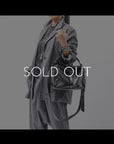 【DANIELE BASTA】2WAY SHOULDER FLAP ON BAG DBM004_BLACK