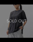 【Andrea Ya'aqov】 UNISEX COTTON TOPS MOPW33_BLACK