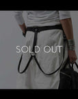 【RUNDHOLZ】 2WAY CALF LEATHER BODY BELT 143 5310