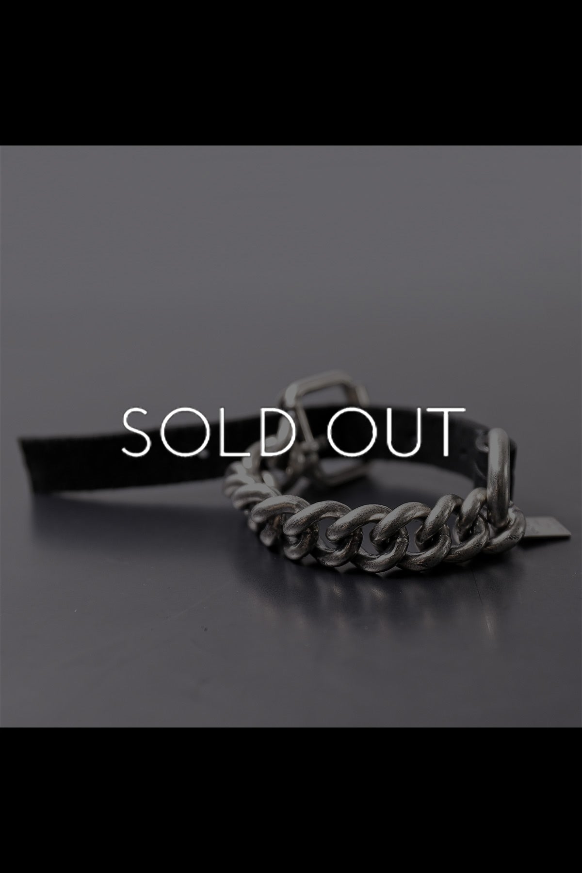 【GOTI】 GOTI CHAIN LEATHER BRACELET_BR513