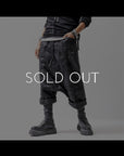【studio b3】 UNISEX BOX SALLOUEL PANTS MPB1830_BUBBLE BLACK