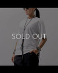 【thom/krom】 UNISEX REGULAR FIT COTTON TEE MTS838_OFF WHITE