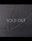 【GOTI】 MICRO TWIN SILVER BALL NECKLACE_CN151