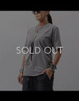 【thom/krom】 UNISEX REGULAR FIT COTTON TEE MTS924_DARK USED GREY